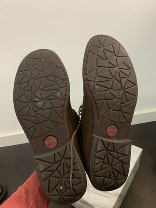 Botas de piel marrones