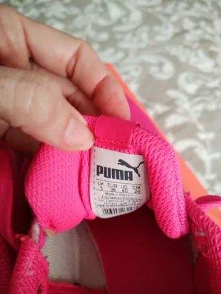 Zapatillas bambas Puma Rosa Talla 38