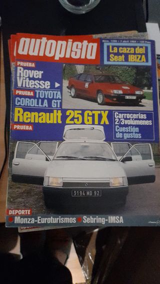 Revista Autopista año 1984