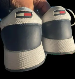 Sneakers uomo Tommy Hilfiger bianche/grigie 42