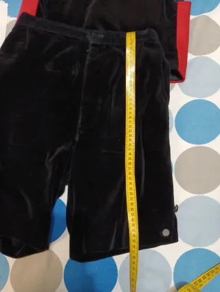 Traje Regional Gallego Rojo y Blanco