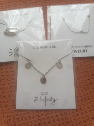 Tres pulseras SINGULARU Plata