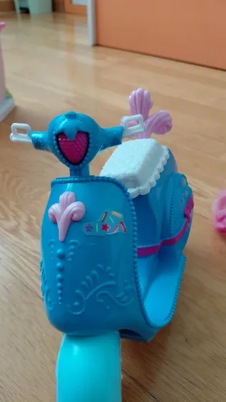Muñeca Cenicienta con Moto