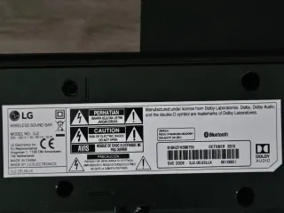 Barra de Sonido LG Negra