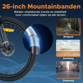 Bicicleta Eléctrica Azul