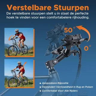 Bicicleta Eléctrica Azul