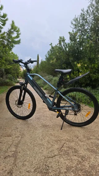 Bicicleta Eléctrica Azul