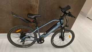 Bicicleta Eléctrica Azul