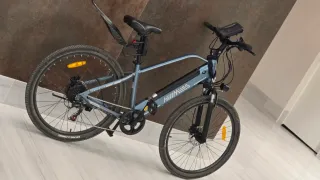 Bicicleta Eléctrica Azul