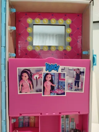 Nancy Peluquería Maletín Accesorios Muñeca