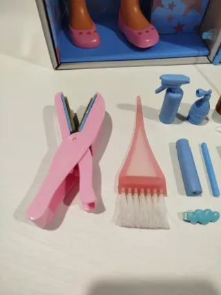 Nancy Peluquería Maletín Accesorios Muñeca