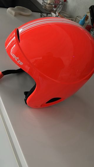 Casco Esquí Competición Jr Naranja