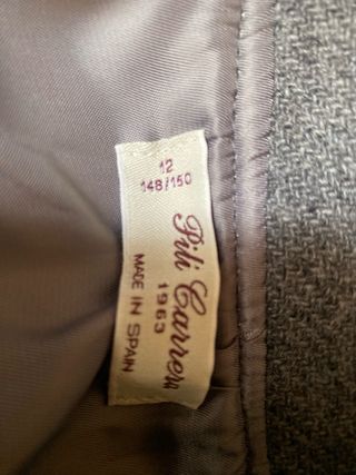 Chaqueta capa Pili Carrera Niña  148/150  12 años