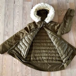 Giaccone/Piumino Zara verde donna