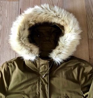 Giaccone/Piumino Zara verde donna