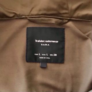 Giaccone/Piumino Zara verde donna