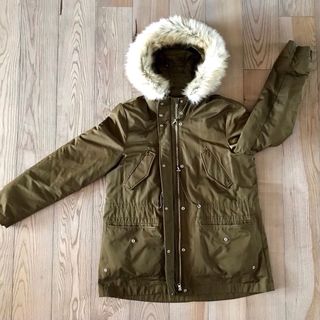 Giaccone/Piumino Zara verde donna