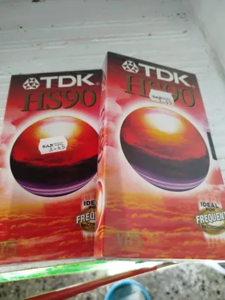 2 Cintas VHS TDK HS90