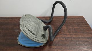 Inflador de pie con manguera