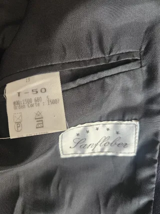 Americana azul hombre sin usar