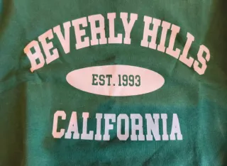 Sudadera verde Stradivarius Talla S