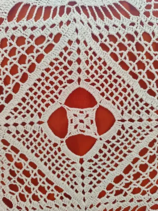 Fodera cuscino 50x50 cm fatta a mano in 100% coton