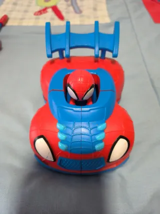 Lote Coches Spiderman Walkie Talkie Juguetes