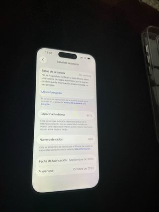 iPhone 15 Pro 256GB LEER DESCRIPCION