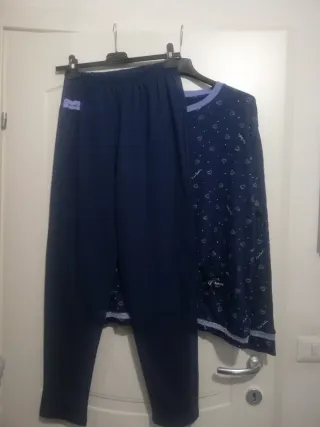 Pigiama Pierre Cardin donna blu nuovo