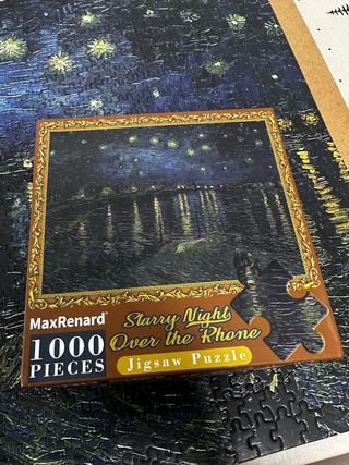 Puzzle 1000 Piezas Van Gogh Noche Estrellada