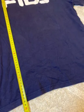 Camiseta Fila azul y blanca Talla M