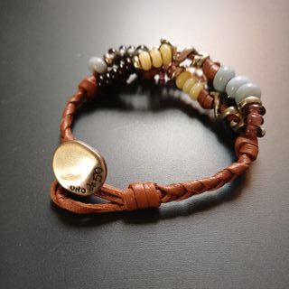 UNOde50-Conjunto Collar-Pulsera con figuras metal