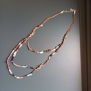 UNOde50-Conjunto Collar-Pulsera con figuras metal