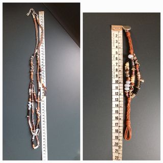 UNOde50-Conjunto Collar-Pulsera con figuras metal