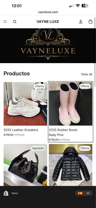 Ropa de lujo accesible