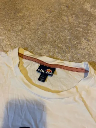 Camiseta Ellesse Blanca Retro Talla L