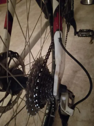 Bicicleta de Montaña Rockrider Blanca