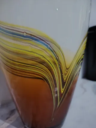 Jarrón Murano Multicolor Cristal