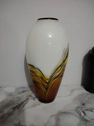 Jarrón Murano Multicolor Cristal