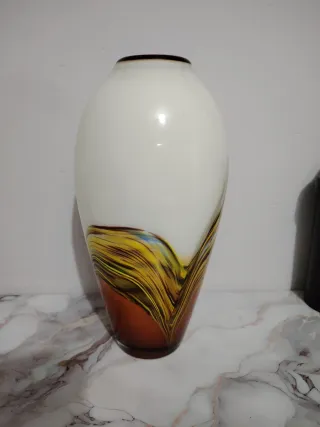 Jarrón Murano Multicolor Cristal