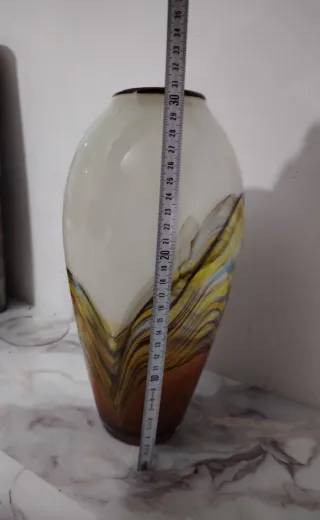 Jarrón Murano Multicolor Cristal