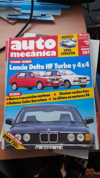 Revista Auto Mecánica año 1987