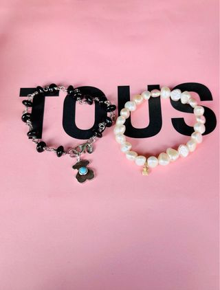 Lote 2 Pulseras Tous y Colgante Tous