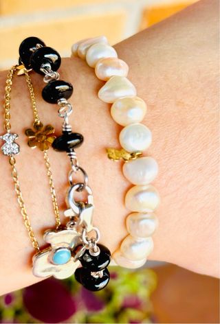 Lote 2 Pulseras Tous y Colgante Tous