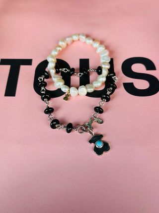 Lote 2 Pulseras Tous y Colgante Tous