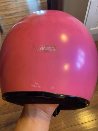 Casco Moto niña Nzi Rosa