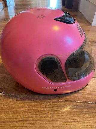 Casco Moto niña Nzi Rosa