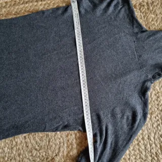 Abito Zara collo alto grigio tg L