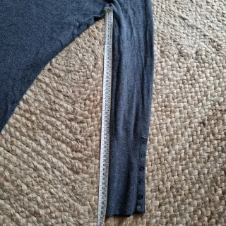 Abito Zara collo alto grigio tg L