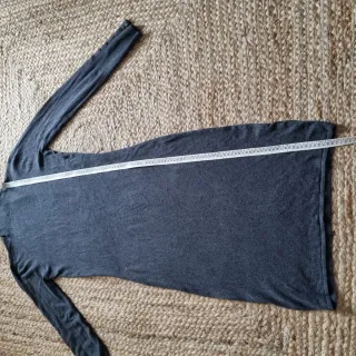 Abito Zara collo alto grigio tg L